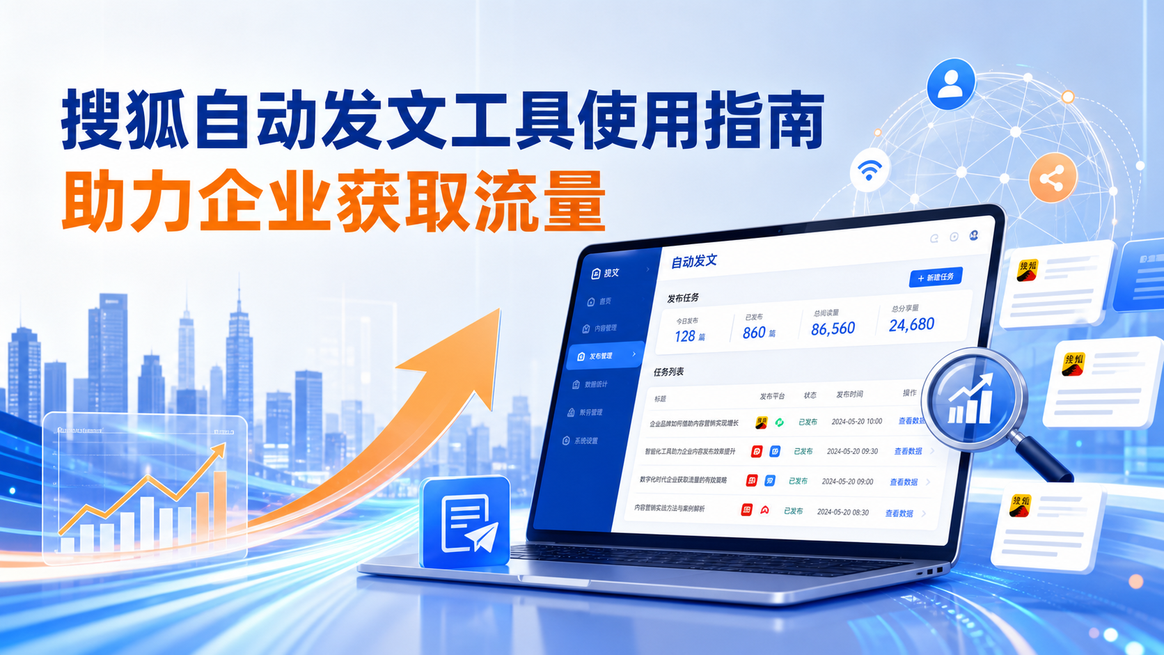 搜狐自动发文工具的使用指南：助力锦州企业获取流量